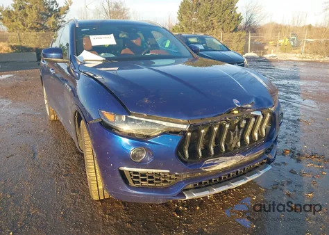 2021 Maserati Levante S Granlusso from USA, damaged, VIN ZN661YUL9MX366495